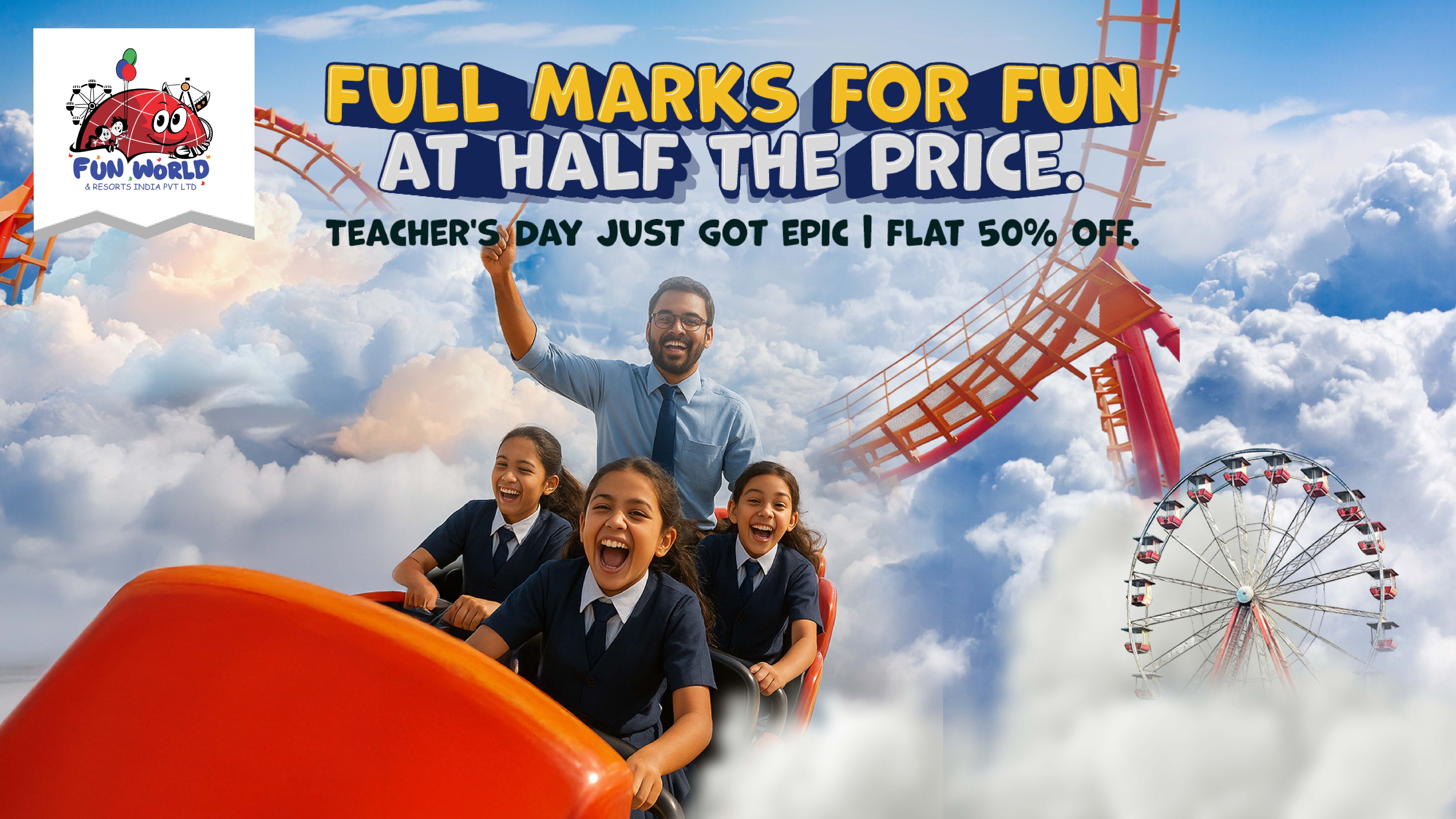 Teachers’ Day Special Offer – Flat 50% OFF